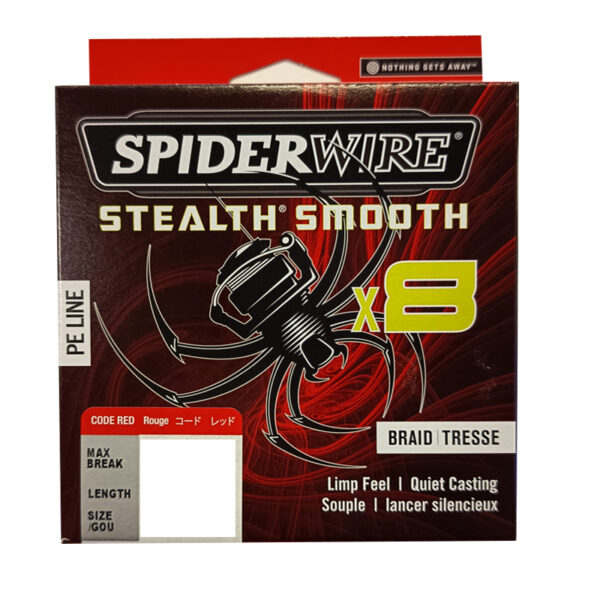 Tresse Spiderwire Stealth Smooth X8 150m (2 coloris)