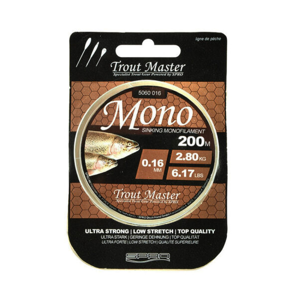 SPRO Trout Master Mono 200m