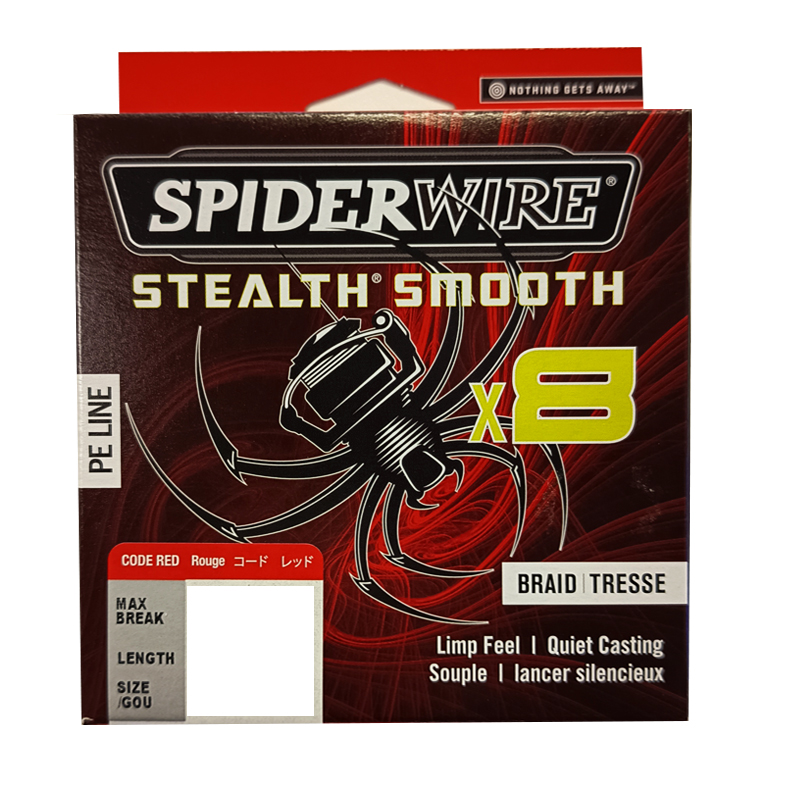 Tresse Spiderwire Stealth Smooth X8 150m (2 coloris) – Image 2